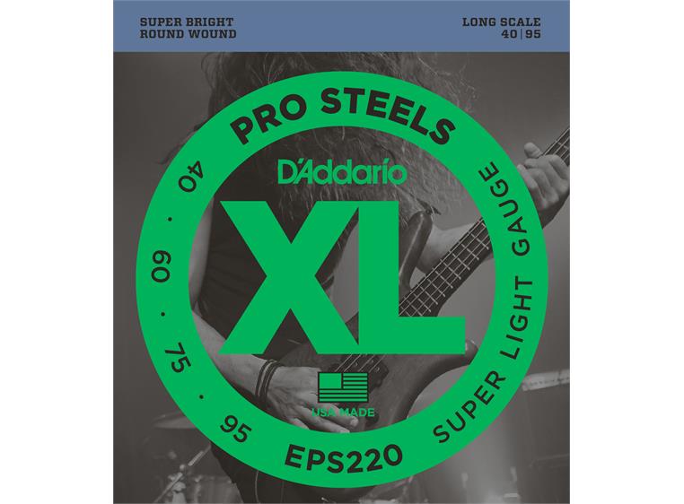 D'Addario EPS220 ProSteel El.Bass (040-095)